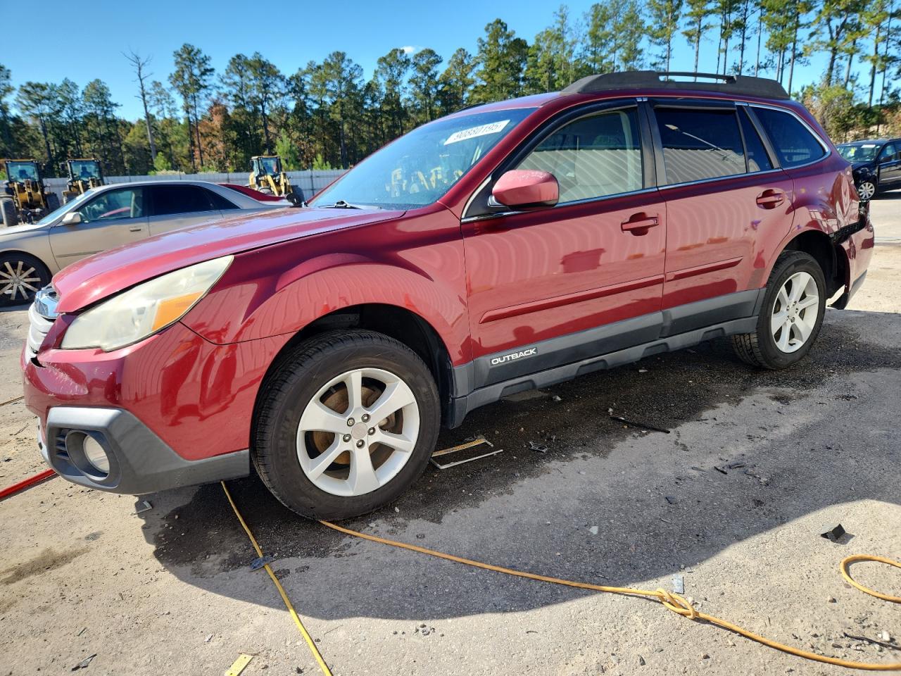 Lot #3285812651 2014 SUBARU OUTBACK 2.