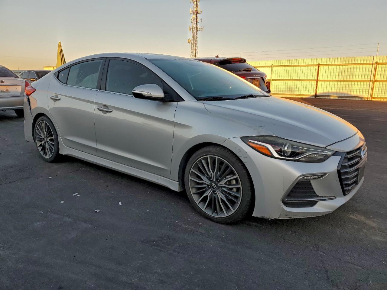 Lot #3312734199 2018 HYUNDAI ELANTRA SP