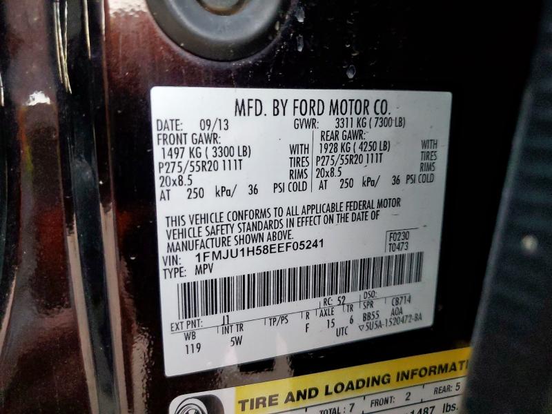 2014 FORD EXPEDITION - 1FMJU1H58EEF05241