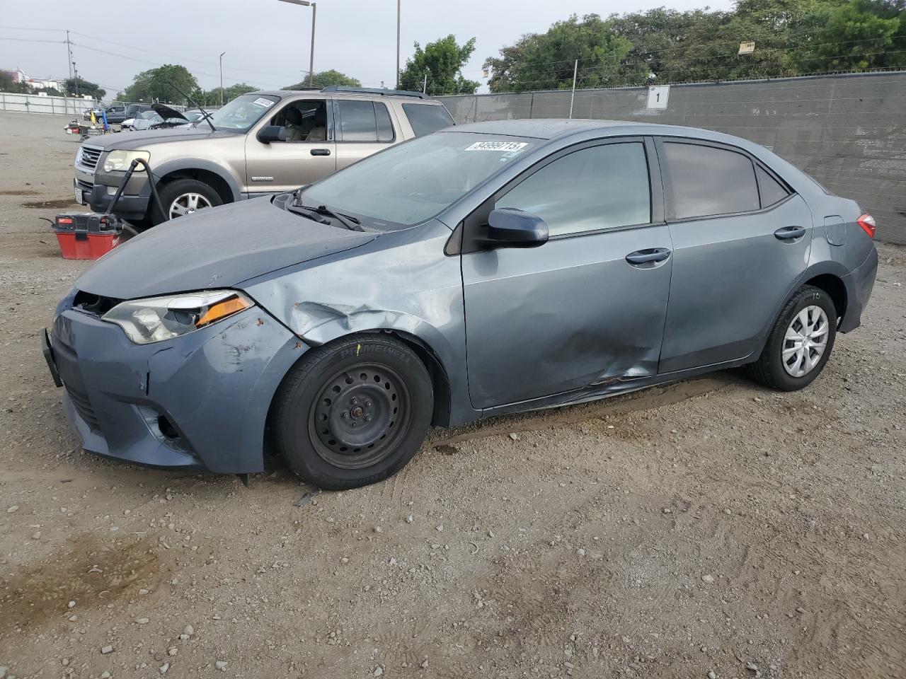 Lot #3310347958 2014 TOYOTA COROLLA L