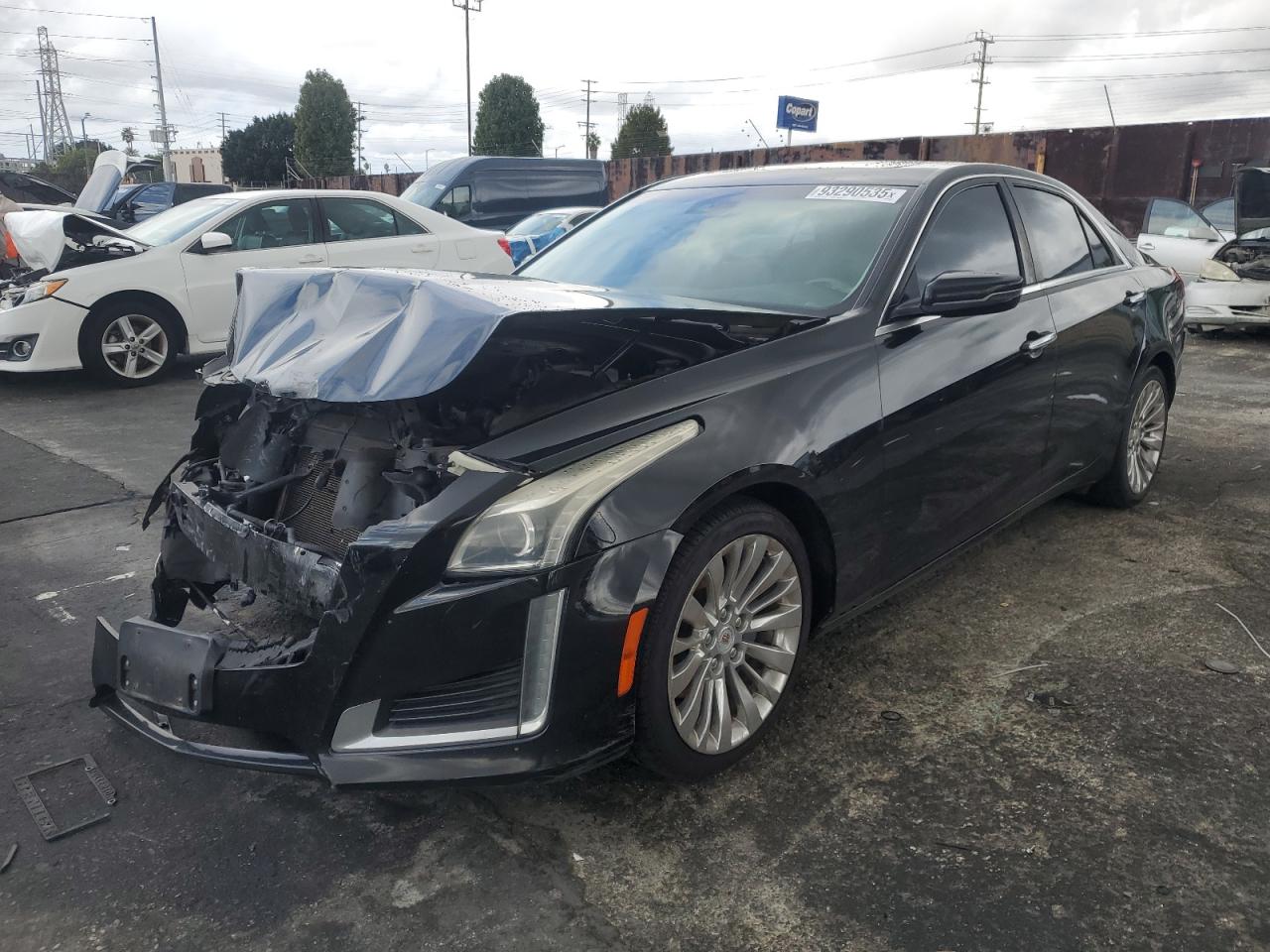 Lot #3301695636 2014 CADILLAC CTS LUXURY