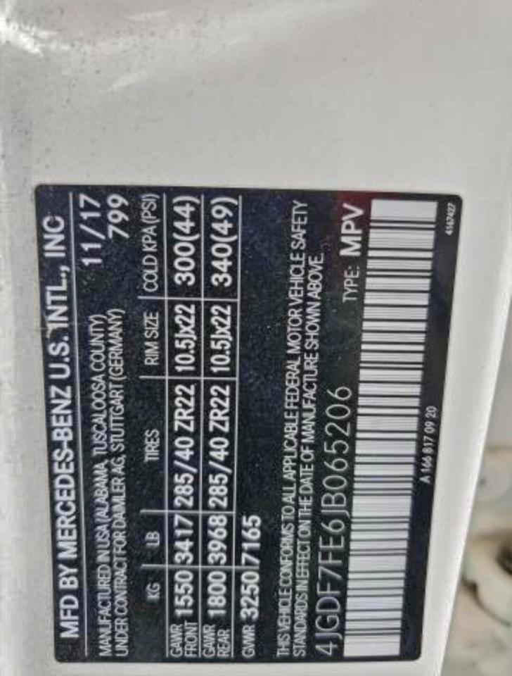 MERCEDES-BENZ GLS-CLASS 63 AMG 4MATIC