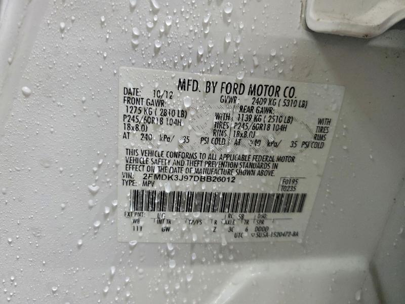 2013 FORD EDGE SEL #3297221410