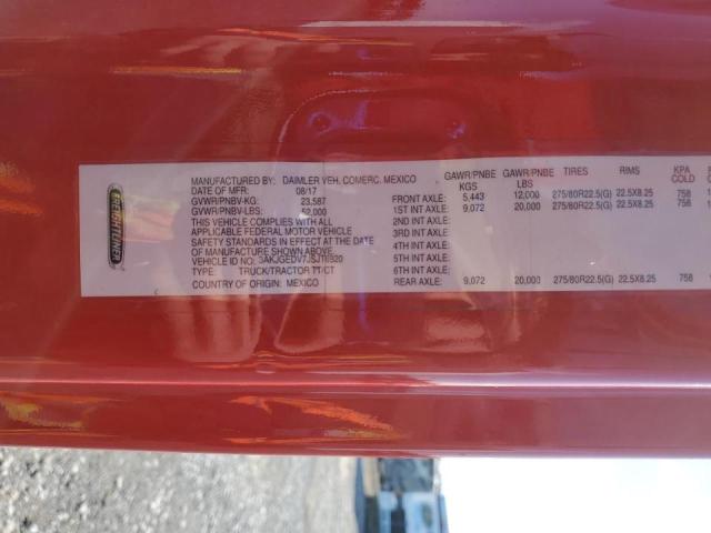 2018 FREIGHTLINER CASCADIA 1 #3293567949