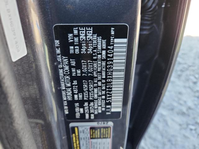 2017 HYUNDAI SANTA FE S - 5XYZT3LBXHG391404