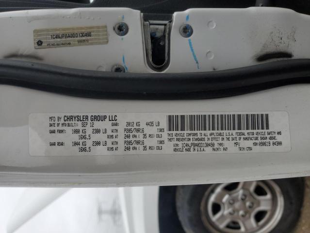 2013 JEEP PATRIOT SP #3293454439