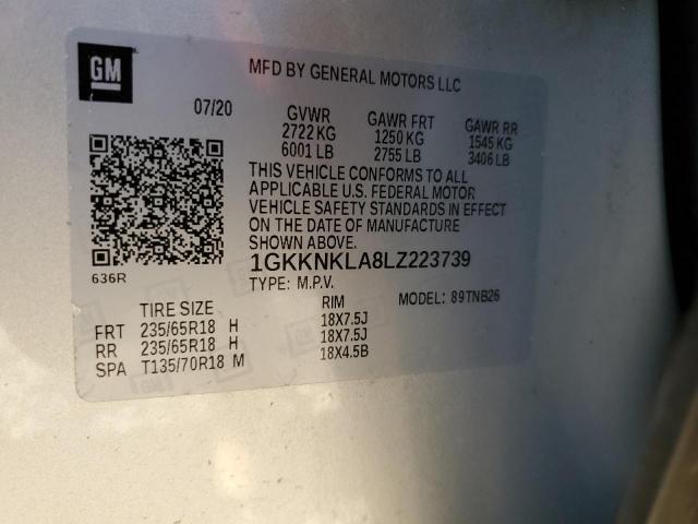 2020 GMC ACADIA SLE #3290297224
