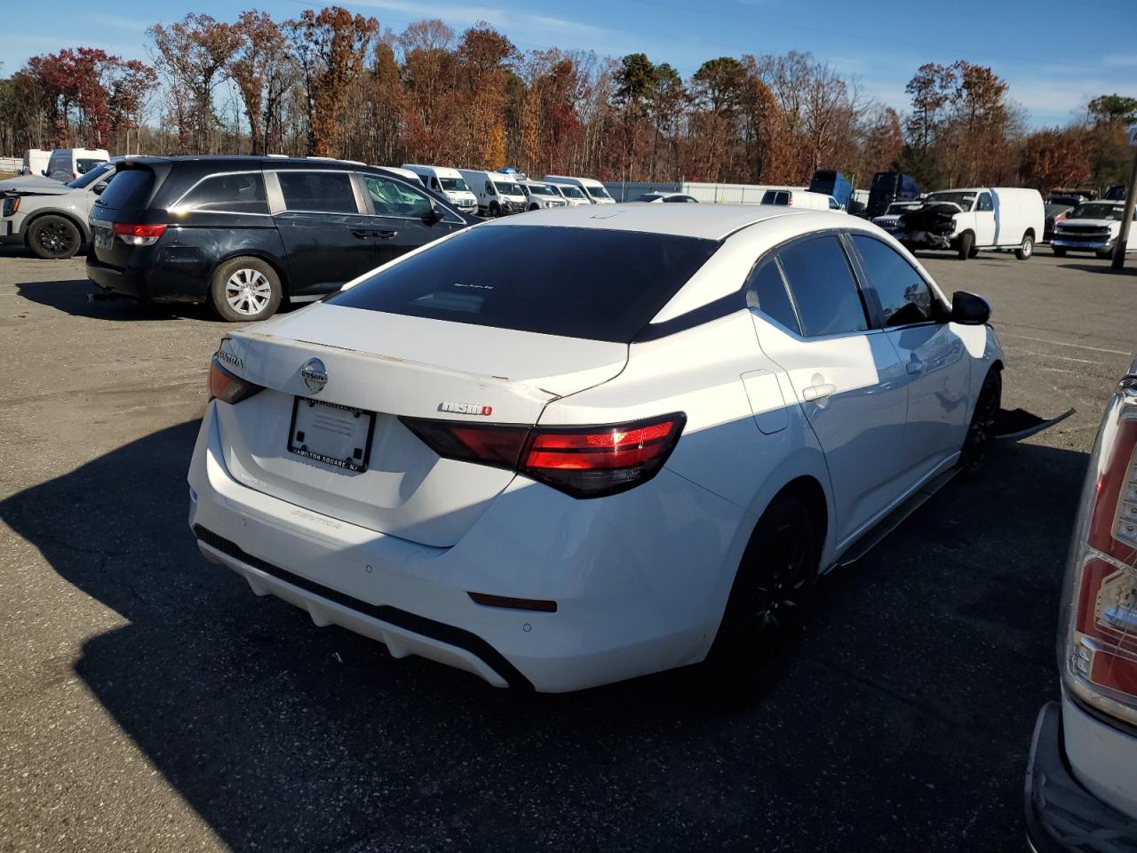 Lot #3311662218 2021 NISSAN SENTRA S