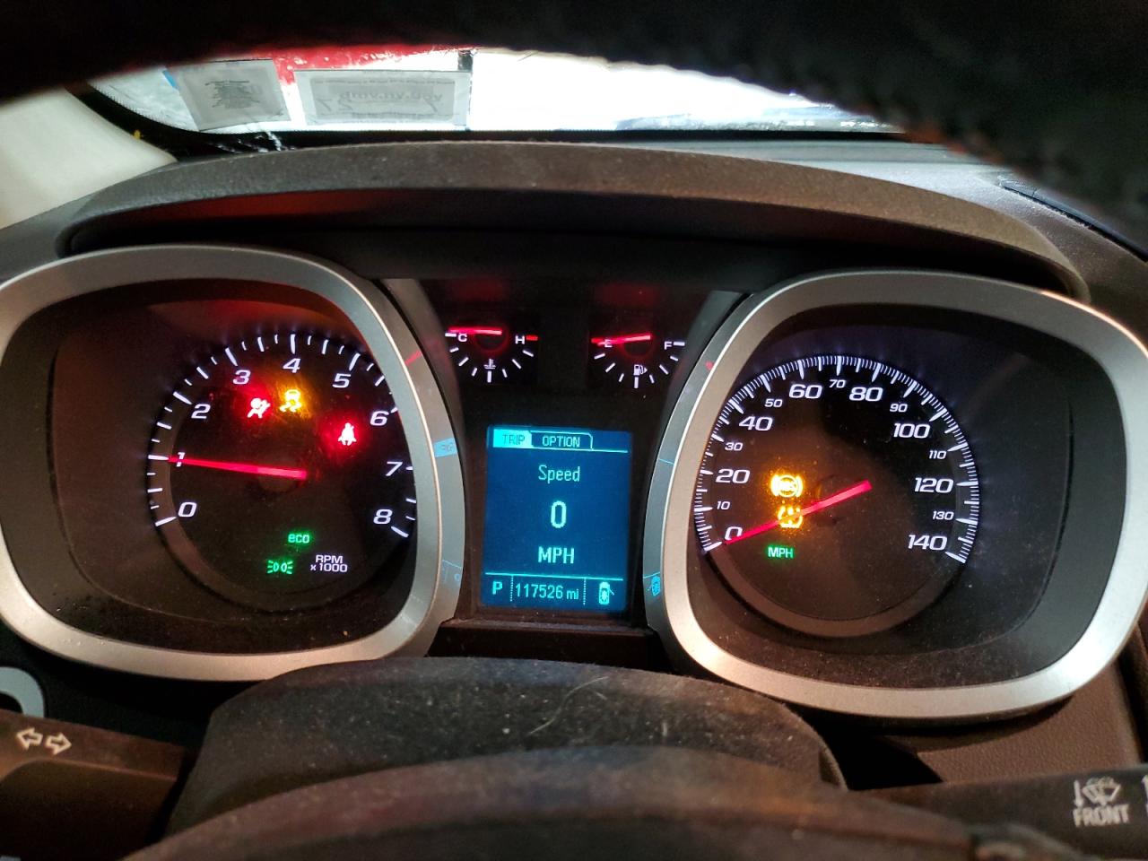 Lot #3315846186 2015 CHEVROLET EQUINOX LT