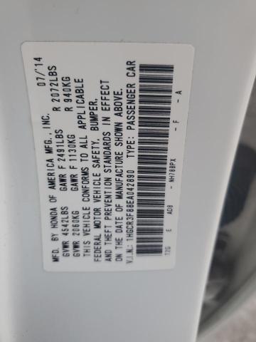 2014 HONDA ACCORD EXL #3296337420