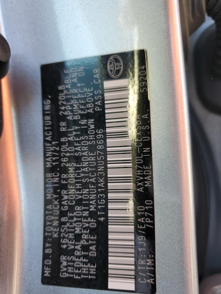 TOYOTA CAMRY NIGHT SHADE