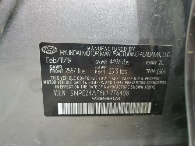 2019 HYUNDAI SONATA SE - 5NPE24AF8KH776408