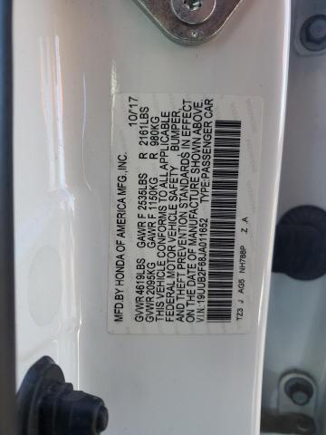 2018 ACURA TLX TECH+A #3287816106