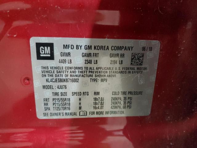 2019 BUICK ENCORE PRE #3282623061