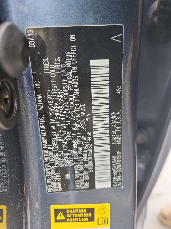 TOYOTA HIGHLANDER BASE