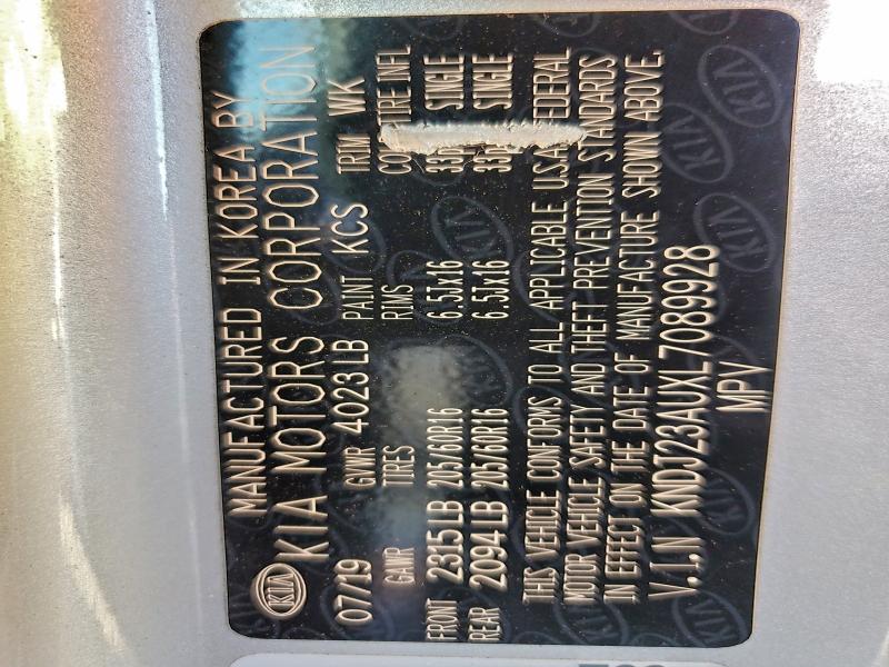 2020 KIA SOUL LX #3301771340