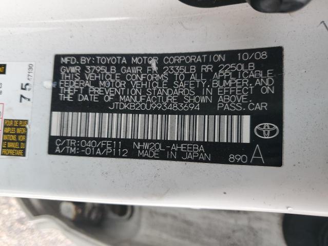 2009 TOYOTA PRIUS #3294412594
