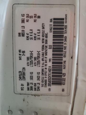 1996 DODGE RAM WAGON #3285807687