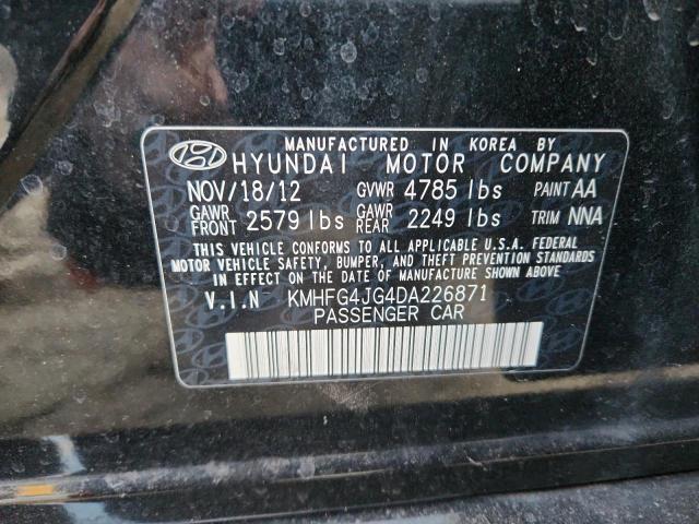 2013 HYUNDAI AZERA #3287677030