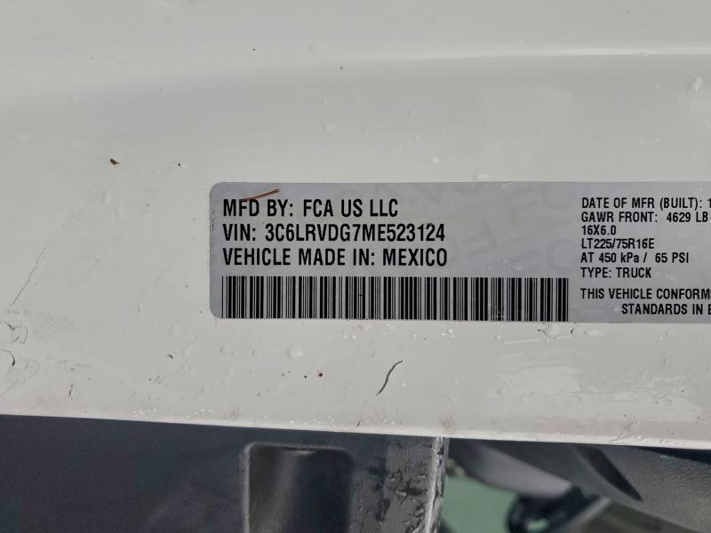 2021 RAM PROMASTER #3305607727
