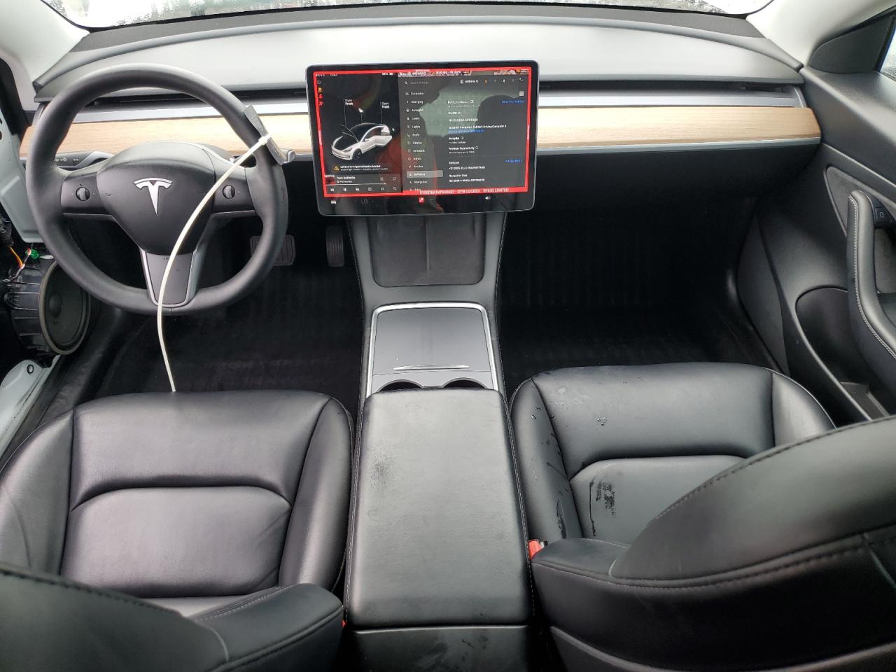 Lot #3302893911 2021 TESLA MODEL 3