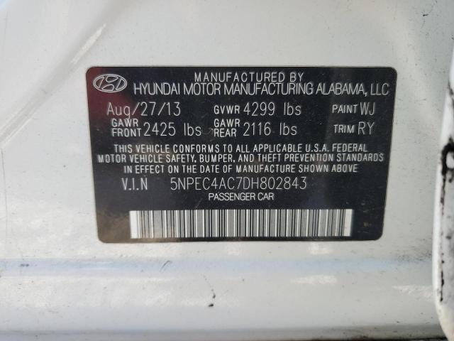 2013 HYUNDAI SONATA SE #3293364440