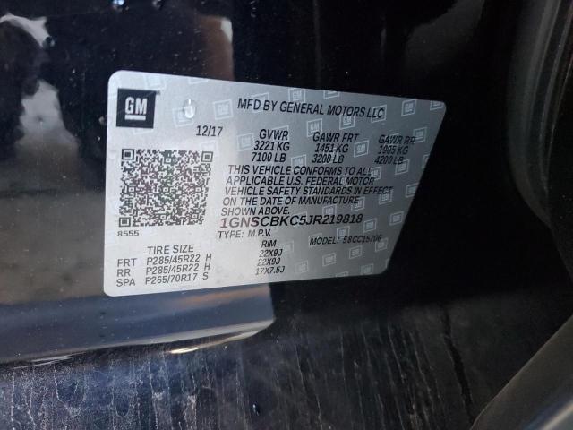 2018 CHEVROLET TAHOE C150 #3290278239