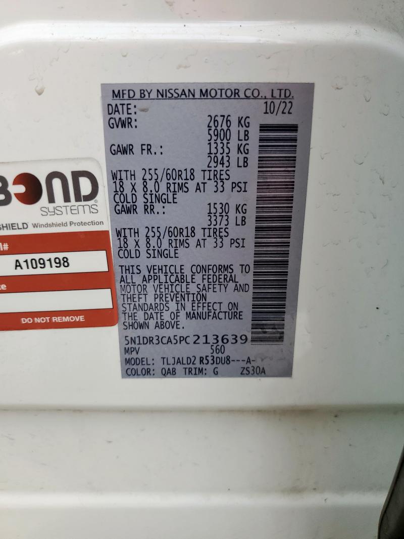 2023 NISSAN PATHFINDER #3301592639