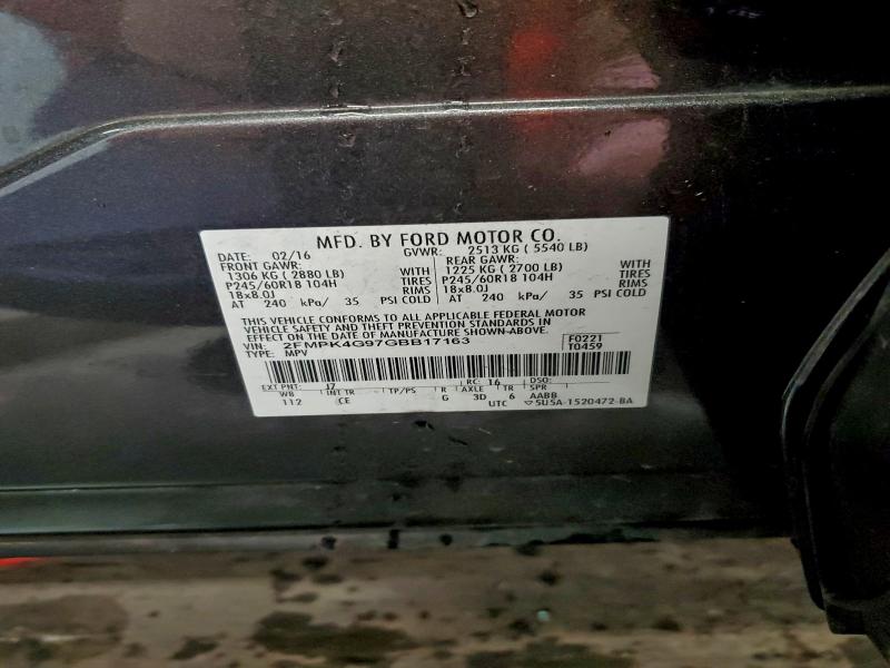 2016 FORD EDGE SE #3304745013