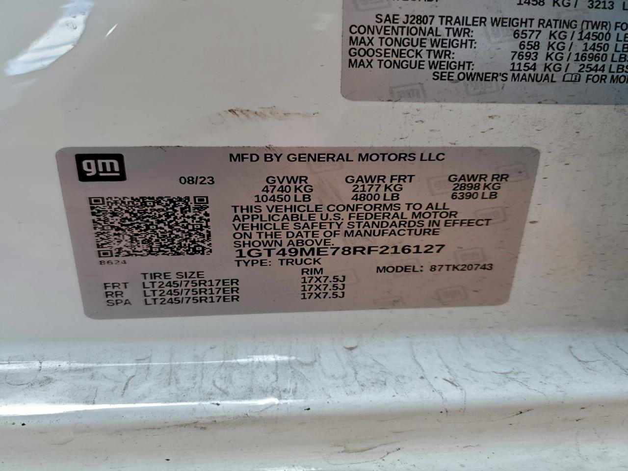 GMC SIERRA K2500 SLE