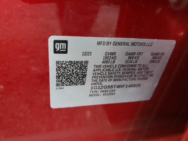 2024 CHEVROLET MALIBU RS #3301602650