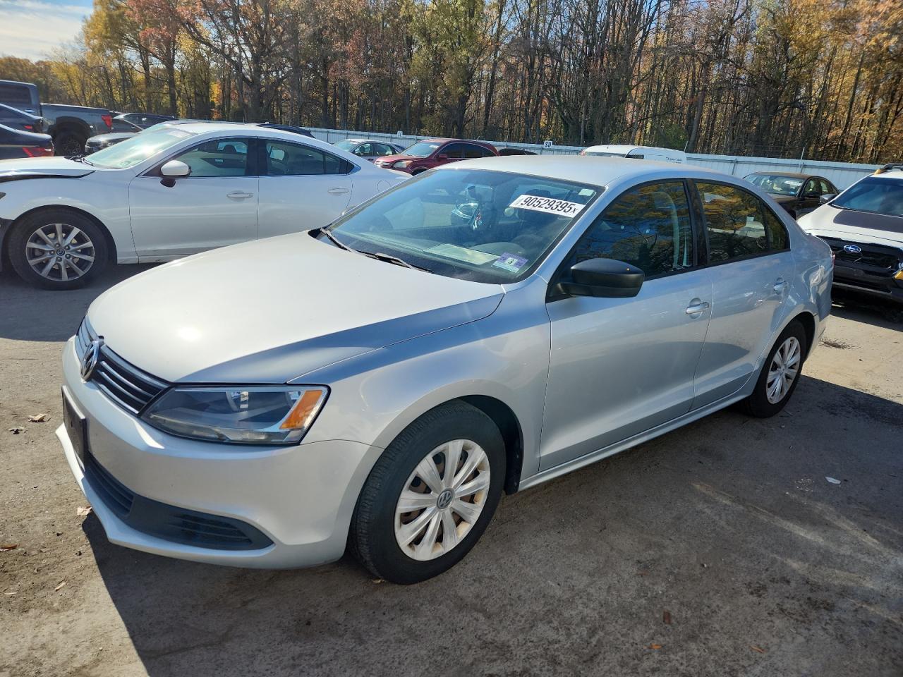 Lot #3311466234 2013 VOLKSWAGEN JETTA BASE