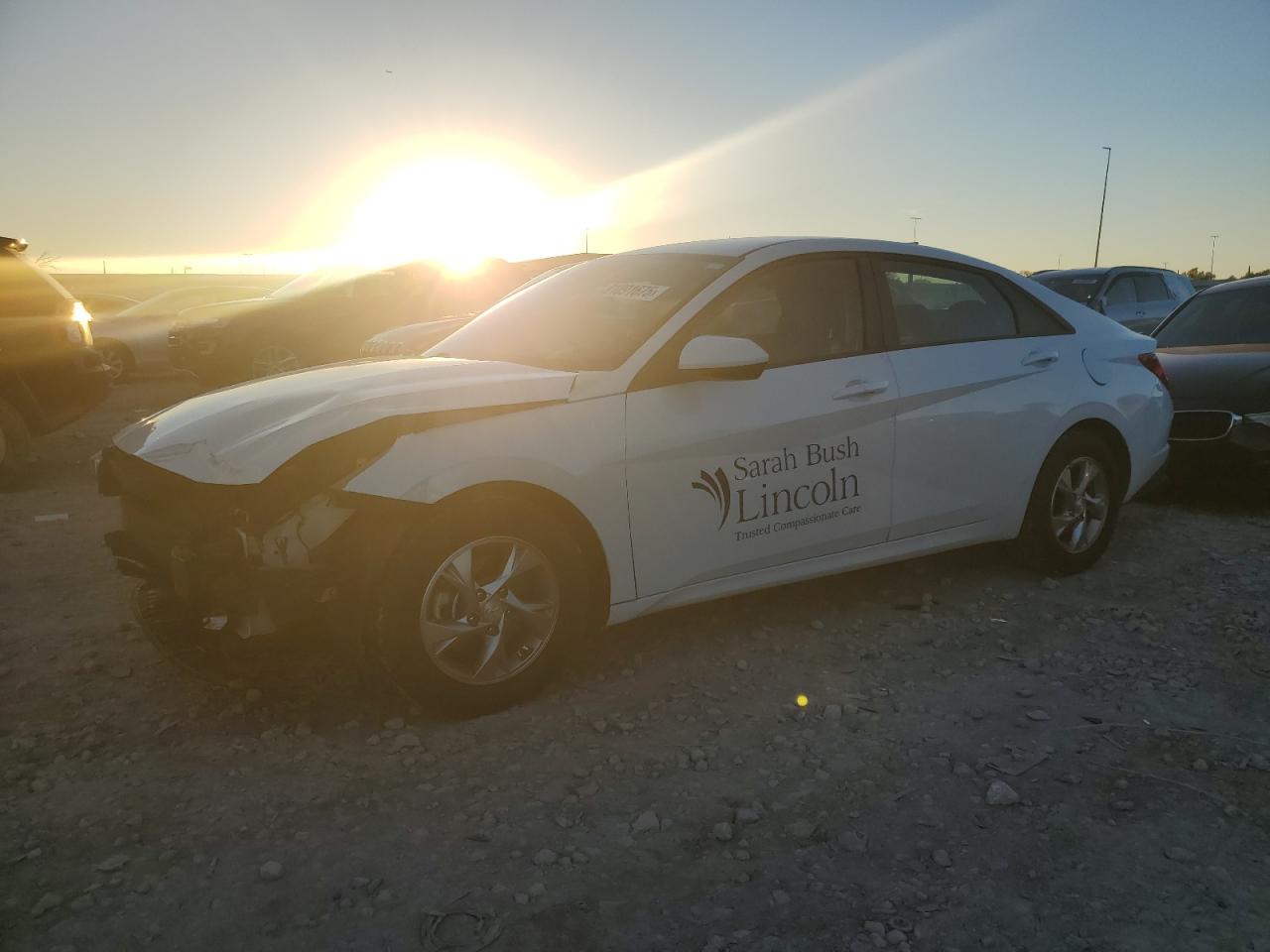 Lot #3290473774 2021 HYUNDAI ELANTRA SE