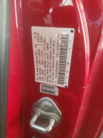 2008 HONDA ACCORD EXL #3315562788