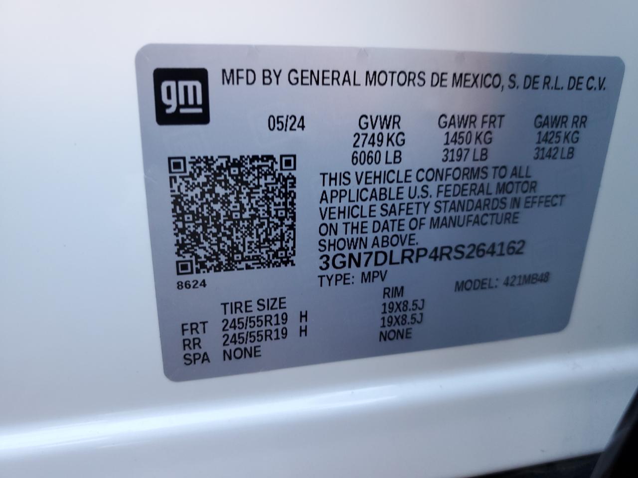 Lot #3311810192 2024 CHEVROLET EQUINOX 2L