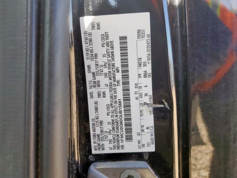 2016 FORD ESCAPE SE #3317921911