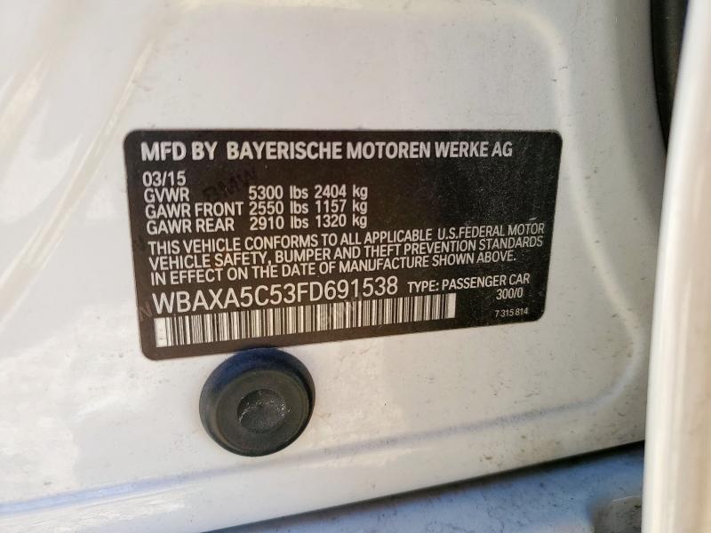 2015 BMW 535 D #3318913915