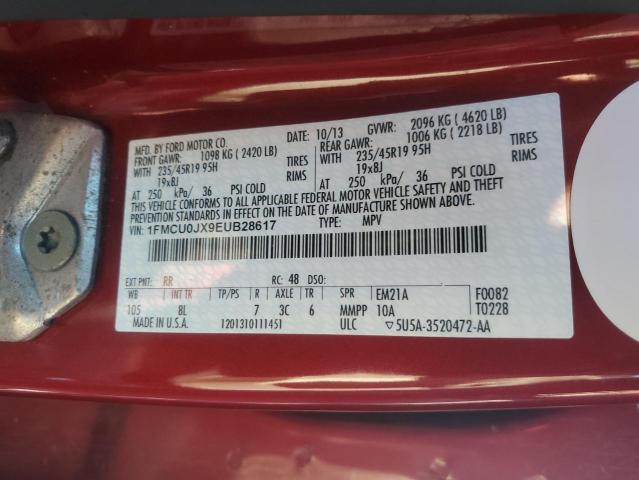 2014 FORD ESCAPE TIT #3297021359