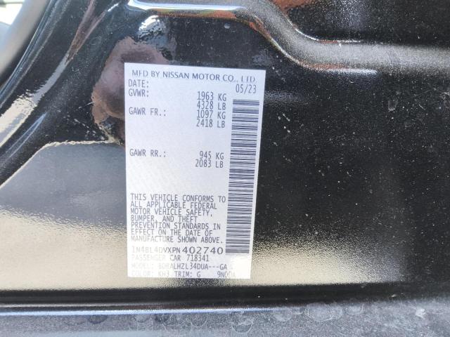 2023 NISSAN ALTIMA SV #3303763422