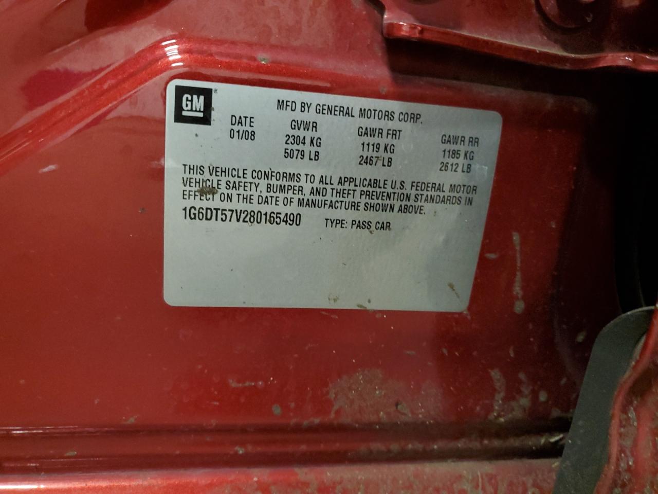 Lot #3290208213 2008 CADILLAC CTS HI FEA