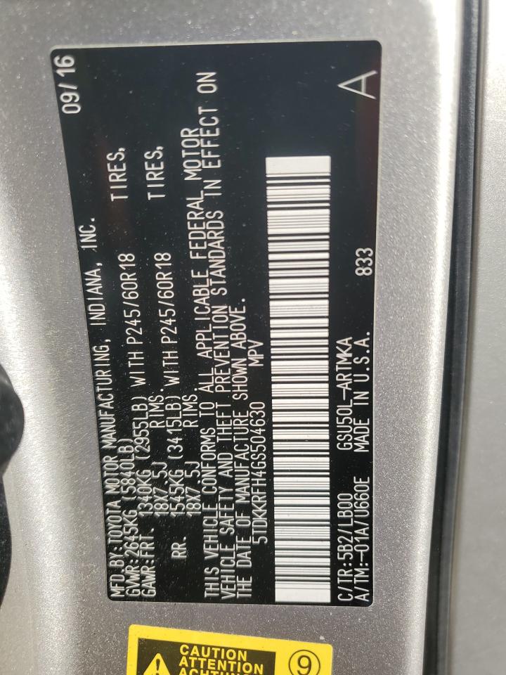 TOYOTA HIGHLANDER XLE