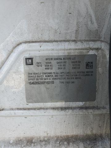 2014 BUICK LACROSSE P #3294689029