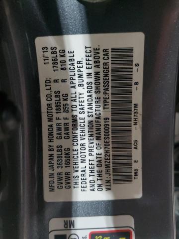 2014 HONDA INSIGHT EX #3293377427