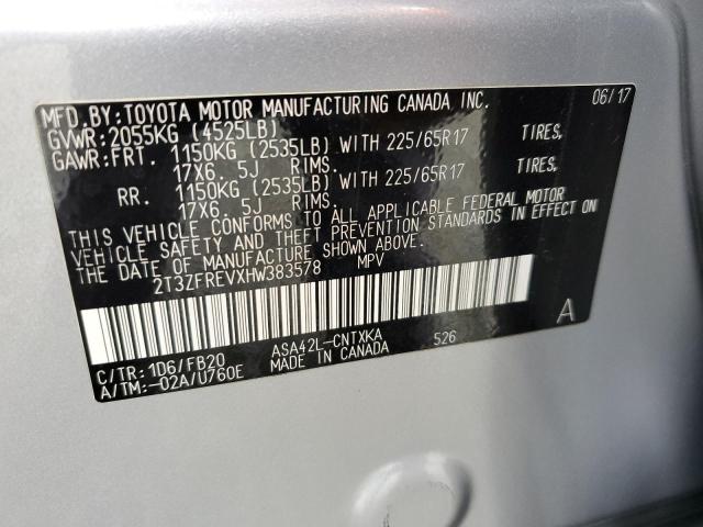 2017 TOYOTA RAV4 LE #3303033608