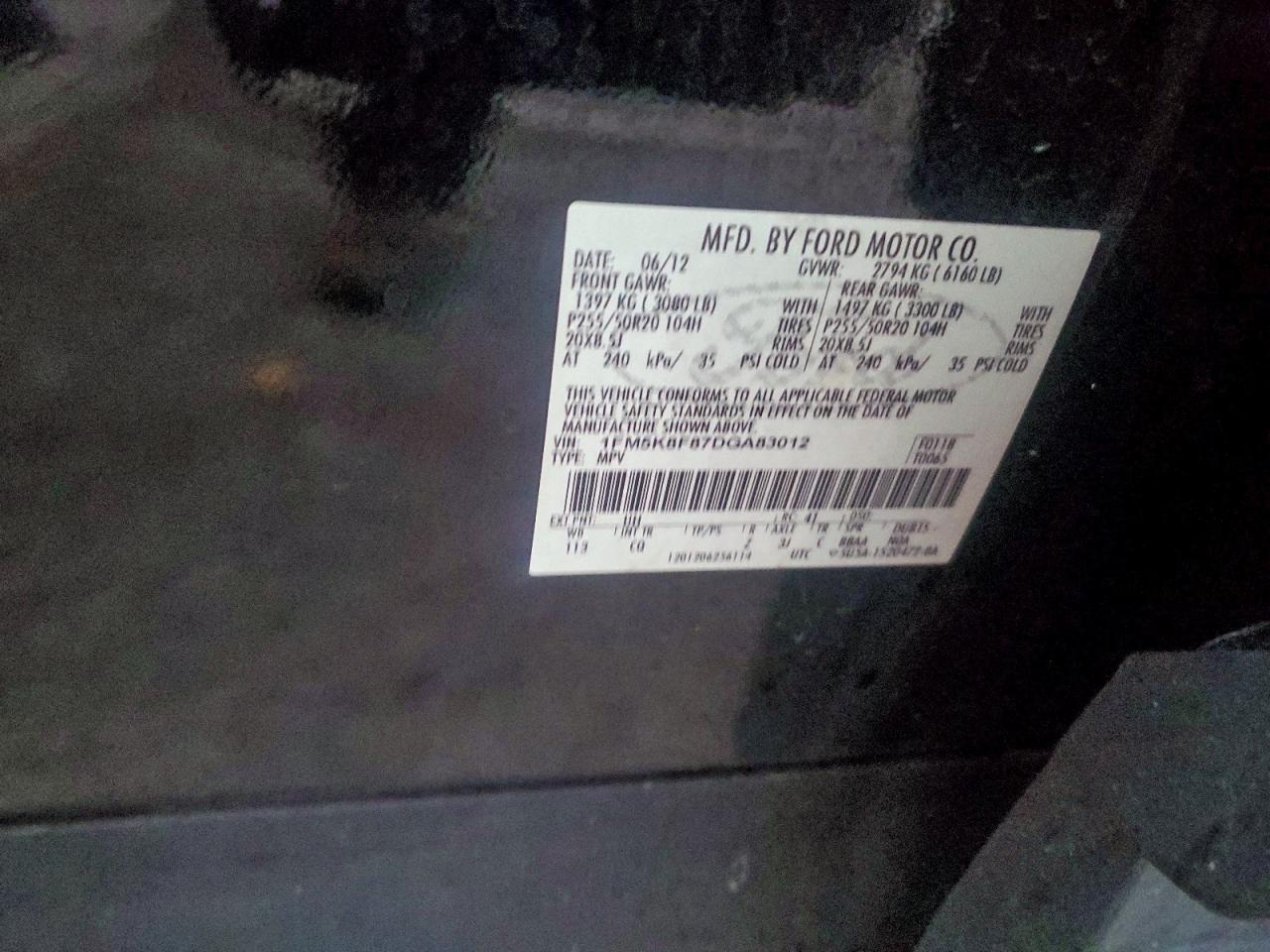 FORD EXPLORER LIMITED