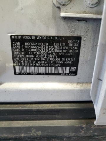 2024 HONDA HR-V SPORT #3301892447