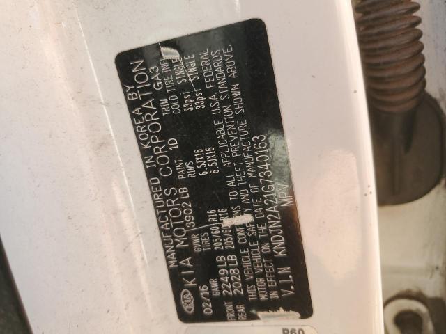 2016 KIA SOUL KNDJN2A21G7340163