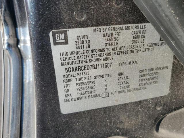 2011 BUICK ENCLAVE CX #3302886887