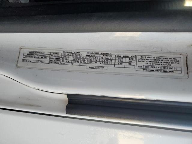 2017 PETERBILT TRACTOR 579 #3285646282