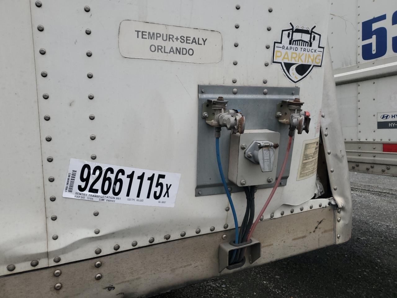 Lot #3311467245 2018 WABASH TRAILER